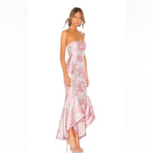 NWOT Lovers & Friends Urgonia Gown in Pink Tonal - size Small